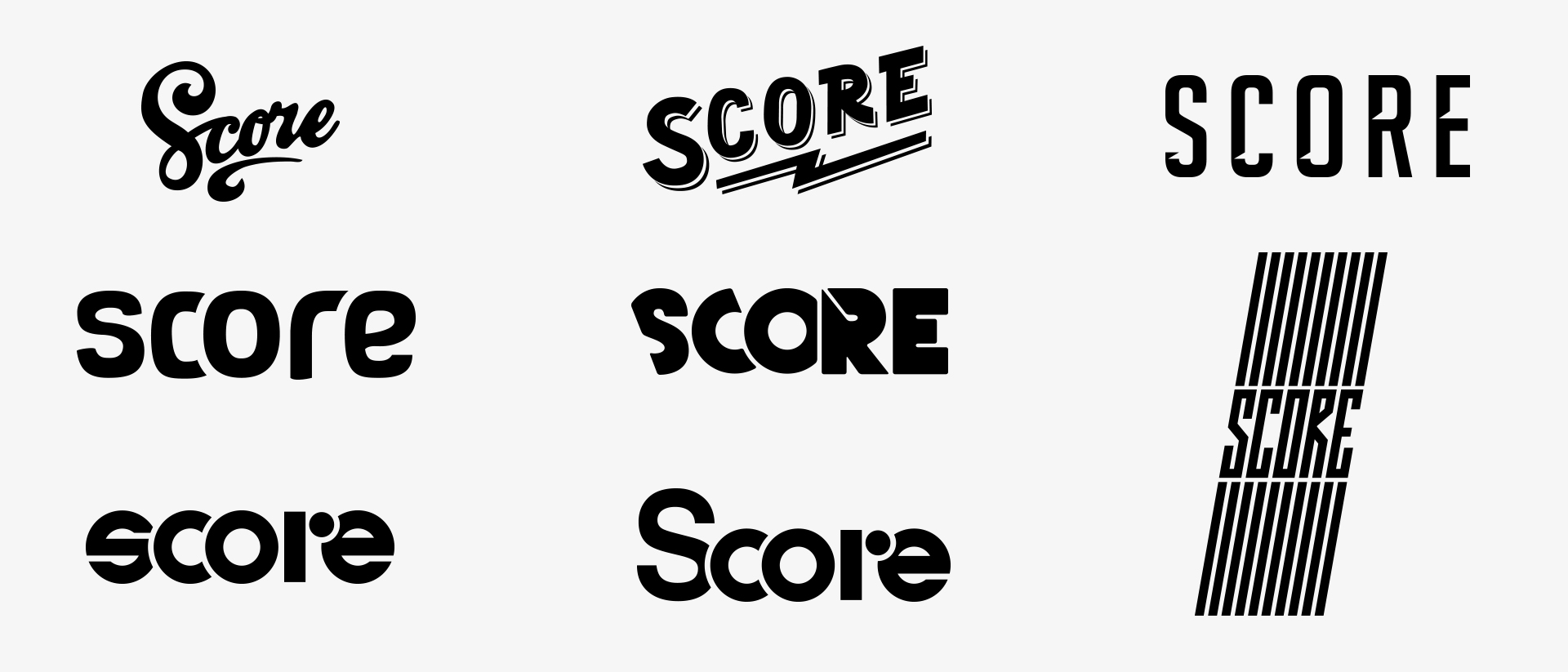 Score Logo Concepts